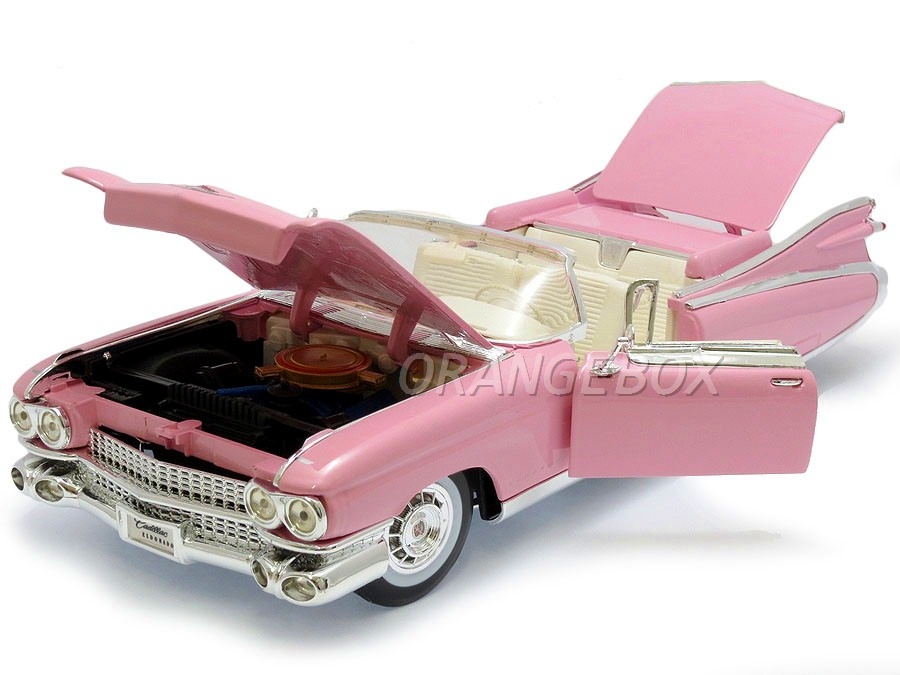 Cadillac Eldorado Biarritz 1959 1:18 Maisto Premiere Edition Rosa
